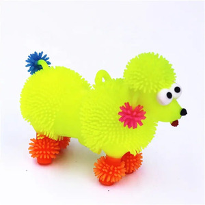 Wholesale <b>Lion</b> Dog Flash Ball Squeeze <b>Toy</b> Soft Novelty Design for Children Aged 5-7 Years Eye-Catching Animal <b>Toy</b> - Product Image 3