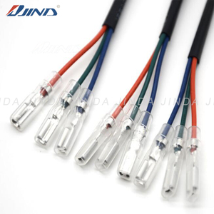 Crimp <span class=keywords><strong>Terminal</strong></span> Connector 4.8/6.3 para equipamentos eletrônicos Flat Ribbon Jumper Wire Harness para cabo de fiação - Product Image 2