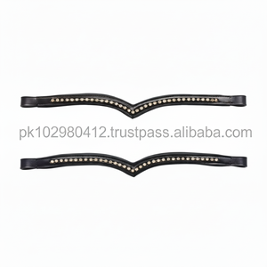 Bandas para la Frente de Caballo de Cuero Genuino Waziz - Product Image 1