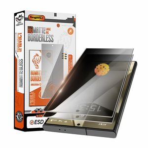 Protector de Pantalla Mate para Privacidad, Vidrio Templado sin Bordes, Dureza 9H, Resistente al Aceite, Anti-Impactos, Cobertura Total, Antiestático <span class=keywords><strong>ESD</strong></span> - Product Image 1