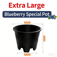Pot Tanaman 25L-35L PP Rustic Bernapas Ringan Ramah Lingkungan Tahan Lama untuk Rumah Kaca