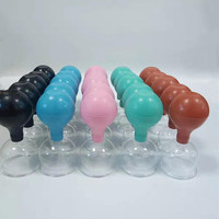 Ensemble d'étiquetage personnalisé Soulagement de la douleur Ventosa Per Mattonelle Corps Caoutchouc Verre Ventouse Ventouse Massage