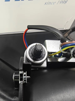 Ventilateur silencieux robuste avec réducteur de bruit et moteur DC sans balais pour le refroidissement de plateformes, garantie 1 an, prix usine, en stock