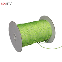 Corde UHMWPE de couleur personnalisée, haute résistance, cordon Dyneema léger, corde UHMWPE résistante aux coupures, corde UHMWPE réfléchissante