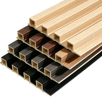 Matériaux décoratifs du fabricant : Panneaux de grille gaufrés en fibre de bois de bambou, panneaux de lambris pour fonds de télévision, plafonds écologiques