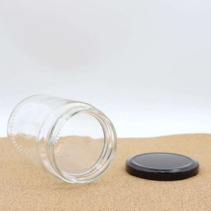 Wholesale Empty 101-200ml Round Glass Honey Jam <b>Storage</b> Jars with Swivel Plastic Lids Durable Air Tight Design - Product Image 3