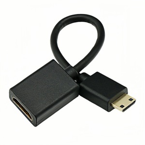 Adaptador Mini Hdmi macho a HDMI hembra, Cable de alta definición 4K para tabletas y cámaras, Cable de cobre chapado en oro - Product Image 1