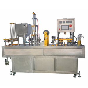 เครื่องปิดผนึกบรรจุพุดดิ้งนมถั่วเหลืองโจ๊กแปดอย่างอัตโนมัติเครื่องปิดผนึกสำหรับเบียร์น้ำผึ้งเป็ด - Product Image 5