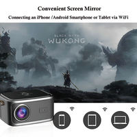 Vente flash, projecteur vidéo portable pas cher, 4k, projecteur intelligent pour la maison, mini projecteur Android, téléphone portable