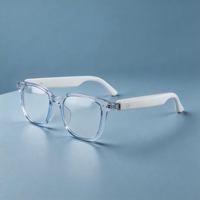 Lunettes Audio Intelligentes Professionnelles Sans Fil 5.4 avec Verres Anti-Lumière Bleue, Chargement Magnétique, Prêtes à l'Expédition, Vente en Gros