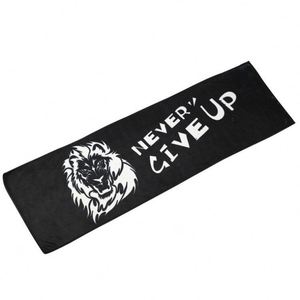 Serviette de sport personnalisée pour la gym, le tennis, le badminton, le football, absorbant la transpiration, séchage rapide, en microfibre ultra-fine, motif par transfert thermique, pour le yoga - Product Image 4