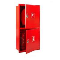 Armoire murale pour extincteur, capacité 6/12 kg, rouge, thermolaquée, 340x710/750x220mm, épaisseur : 1,0 mm