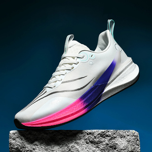 Zapatos Deportivos Casuales Modernos para Hombre, Diseño de Tela de Algodón Tejida Cómoda, Antideslizantes, con Cordones, para Todas las Estaciones, Caminar al Aire Libre, Suaves - Product Image 3