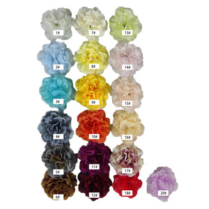 Hesper Vente en gros de grandes têtes de fleurs artificielles en soie, fausses marguerites, hortensias, pivoines, pour décoration de mariage, de remise de diplôme et de fête des mères - Product Image 5