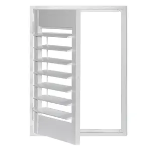 Tùy Chỉnh Bằng Gỗ Nội Thất 89Mm Louver Lưỡi Cửa Sổ Trồng Cửa Chớp Trong Quảng Châu