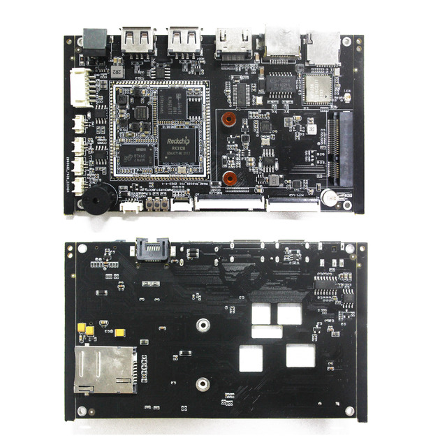 RK3128 Single Board Computer with  MIPI RGB Display Interface for Tablet Digital Signage Project