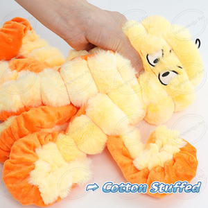 Giocattoli per cani resistenti di polpo blu Crinkle farciti per masticare grandi giocattoli per cani per tenerli occupati - Product Image 4