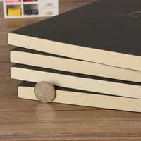 Carnet de Notes Notes Notes en papier Kraft, carnet de Notes épais, papier noir, imprimé UV, feuille d'aluminium, argent et or, 1 pièce, offre spéciale