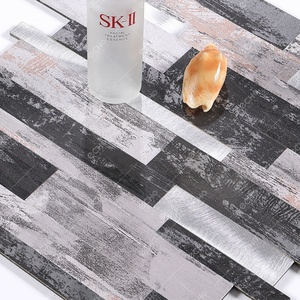 New Design Strip Peel and Stick <b>Tile</b> Stone Effect PVC Aluminum Peel and Stick <b>Backsplash</b> Kitchen <b>Tiles</b> Mosaic - Product Image 3