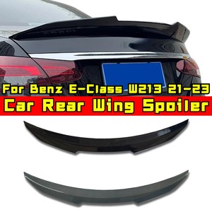 Accessoires d'aile de coffre arrière pour Mercedes Benz Classe E W213 2021-2023, style PSM, modification du spoiler de coffre arrière. - Product Image 1