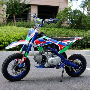 110cc 125cc 4 스트로크 공기 냉각 엔듀로 오프로드 오토바이 레이싱 먼지 자전거 모터 크로스 Dirtbike 오토바이 피트 바이크 125cc