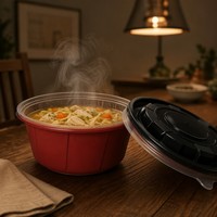 Barquette à œufs en plastique PP5 sans BPA, recyclable, conforme aux normes FDA, avec couvercle, pour fruits, emballage OEM, vente en gros