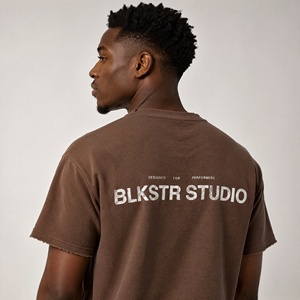 New Custom Logo High Quality Camisetas Oversized t <b>Shirt</b> Oversize Blank t <b>Shirts</b> <b>Waffle</b> Tshirt Heavyweight Plain t <b>Shirt</b> for Men - Product Image 2