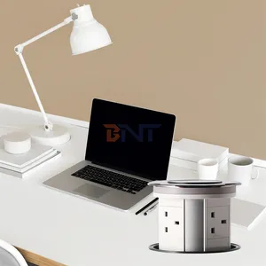 BNTホット販売ポップアップソケット充電ソケットワイヤレス充電器USB A Cポートコンセントキッチンホテルオフィス用カスタマイズ可能