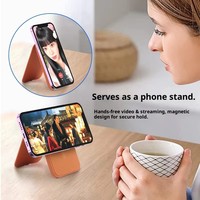 Cartera Ultrafina con Rastreador GPS, Localizador Antipérdida MFI, Compatible con la Aplicación Find My de iOS, Control por Aplicación, Batería de Litio