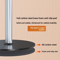 Support de téléphone magnétique en alliage d'aluminium, rotatif, pliable, portable, pour la prise de vue vidéo et le streaming en direct, vente directe d'usine