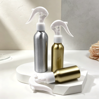 Flacons pulvérisateurs en aluminium argenté 30ml-500ml – Emballage cosmétique vide personnalisé pour huiles essentielles, brumes faciales et hydratants