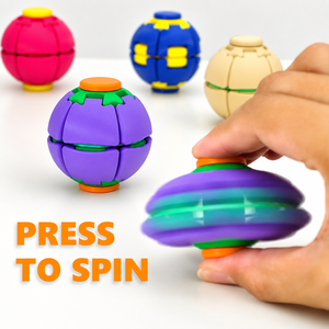 Jouet anti-stress sphérique imprimé en 3D, à faire tourner, pour soulager l'anxiété, pour adultes et enfants - Product Image 1
