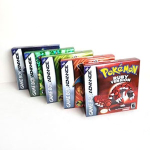 กล่องเกมโลหะฟอล์ยเมทัลลิกโฮโลแกรมสำหรับเล่นเกม GBA รุ่น Ruba - Product Image 2