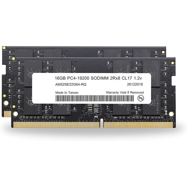 32GB (2x16GB) Memory Upgrade Compatible for Apple iMac 2017 DDR4 2400MHz PC4-19200 SODIMM 2Rx8 CL17 1.2v Dual Rank RAM DRAM