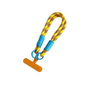 Hot bán điện thoại phổ trường hợp dây đeo cổ tay, chống mất màu Polyester dây đeo ngắn dệt dây đeo điện thoại di động - Product Image 1