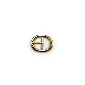 Hebillas de Cinturón de Cuero con Forma Ovalada Personalizadas, Accesorios de Lujo para Jeans, Hebilla Deslizante de Aleación de Zinc - Product Image 2