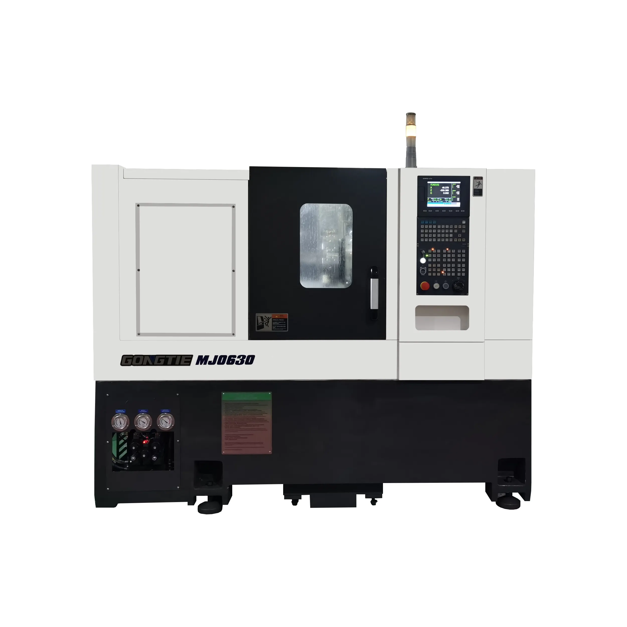 MJ0630 Automatic CNC high precise slant bed hydraulic chuck turret turning center cnc machine milling machine turning machine