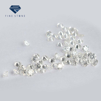 Küçük boy 3.7mm 3.8mm 0.18-0.22 karat gevşek Lab yetiştirilen elmas DEF/GH VVS VS HPHT CVD elmas