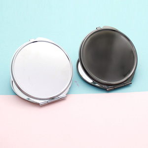 Kim loại Thủ công mỹ phẩm gương phôi truyền nhiệt nhỏ gương dập nổi Quà Tặng Túi xách tay gương - Product Image 2