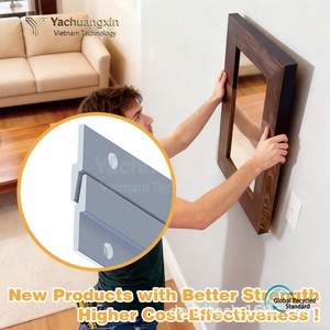 Z-Type Aluminum Alloy <b>Wall</b> Hanger <b>Bracket</b> for <b>Heavy</b> <b>Duty</b> Mounting Support Customizable Industrial Use - Product Image 3