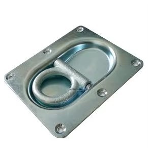 Anneau de fixation universel encastré pour remorque, camionnette, camion, anneau en D, ancre de plancher de remorque - Product Image 3
