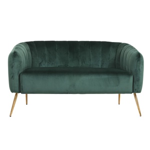 Modern Luxury Wholesale Velvet Loveseat Living Room Furniture