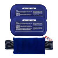 Compresse de gel chaud/froid réutilisable de qualité médicale, douce et confortable, pour soulager les douleurs musculaires, stérile, fournitures de rééducation thérapeutique, 20x30cm