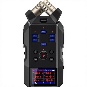 Enregistreur portable <span class=keywords><strong>Zoom</strong></span> <span class=keywords><strong>H6</strong></span> Essential pour musiciens, podcasteurs, cinéastes - Micro stéréo, 4 entrées XLR/TRS, 6 pistes, 32 bits flottants, USB - Product Image 1