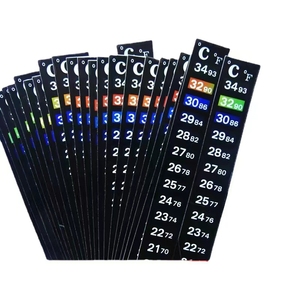 Giá bán buôn tùy chỉnh nhiệt độ thiết kế thay đổi mức độ khí lưu trữ có thể vật liệu kim loại với màu sắc phản ứng thử nghiệm dải - Product Image 3