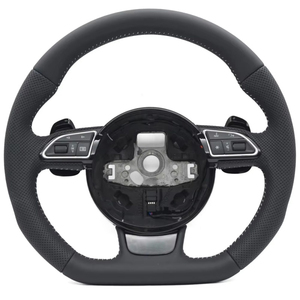 Volant de direction complet personnalisé pour <span class=keywords><strong>Audi</strong></span> <span class=keywords><strong>S</strong></span> <span class=keywords><strong>Line</strong></span> A6 RS6 S6 C7 <span class=keywords><strong>A4</strong></span> A5 B8 2008 - Product Image 3