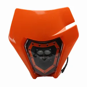 Faro delantero LED Universal para motocicleta <span class=keywords><strong>KTM</strong></span> EXC <span class=keywords><strong>SX</strong></span> <span class=keywords><strong>125</strong></span> 250 300 Enduro <span class=keywords><strong>Motocross</strong></span> Dirt Pit Bike accesorio delantero - Product Image 1