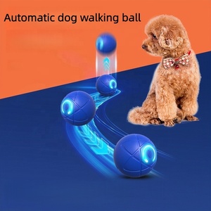 USMILEPET Nouveauté : Balle automatique en plastique pour <span class=keywords><strong>chien</strong></span>, jouet interactif intelligent et moderne pour chats et chiens - Product Image 5