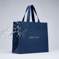 Sac cadeau en carton rose personnalisé avec logo doré, laminage et estampage à chaud |   Emballage écologique pour la fabrication de bougies |   Premium 250gsm