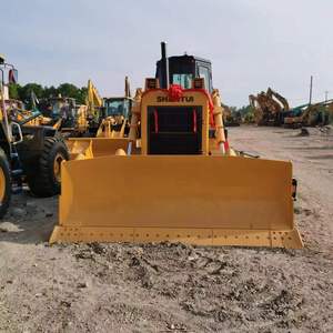 Bulldozer sur chenilles entièrement hydraulique Shantui SD22 220HP avec moteur WP12 d'origine, machine de terrassement robuste - Product Image 2